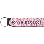 Valentine's Day Neoprene Keychain Fob (Personalized)