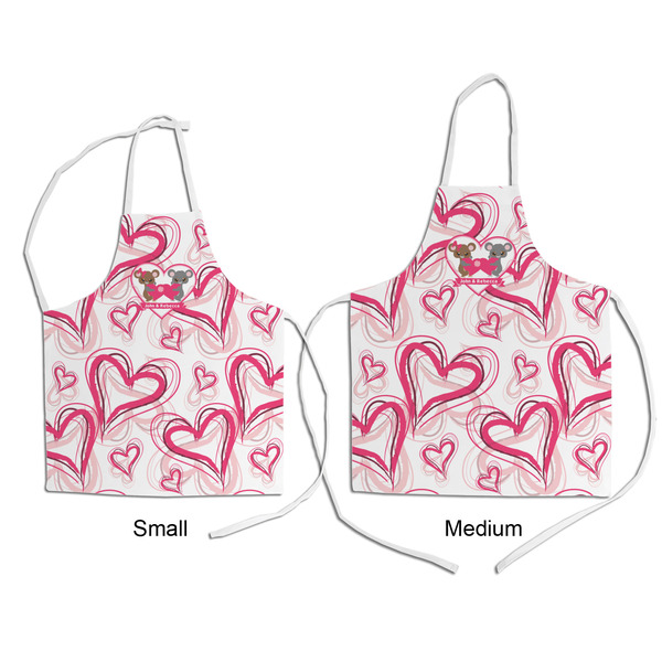 Valentine's Day Kid's Aprons - Comparison