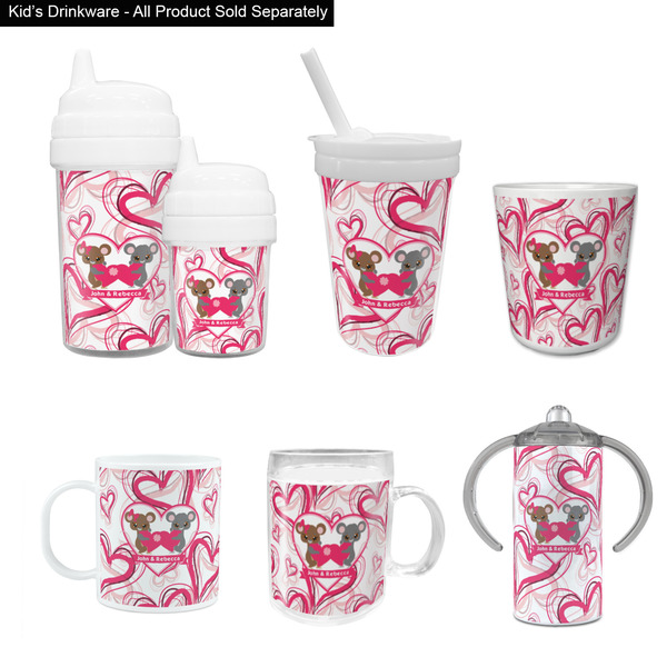 Valentine's Day Kid's Drinkware - Customized & Personalized