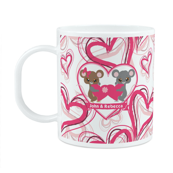 Custom Valentine's Day Plastic Kids Mug (Personalized)