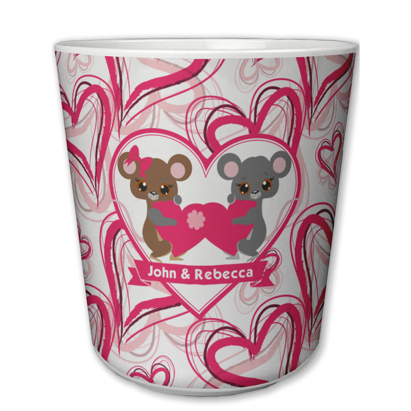 Custom Valentine's Day Plastic Tumbler 6oz (Personalized)