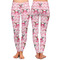 Valentine's Day Ladies Leggings - Front and Back