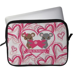Valentine's Day Laptop Sleeve / Case - 11" (Personalized)