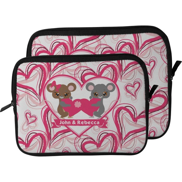 Valentine's Day Laptop Sleeve (Size Comparison)