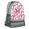 Valentine's Day Large Backpack - Gray - Angled View