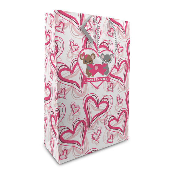 Custom Valentine's Day Large Gift Bag (Personalized)