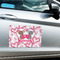 Valentine's Day Large Rectangle Car Magnets- In Context