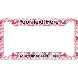 Valentine's Day License Plate Frame (Personalized)
