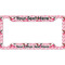 Valentine's Day License Plate Frame - Style A (Personalized)