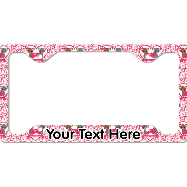 Valentine's Day License Plate Frame - Style C