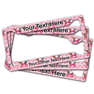 Valentine's Day License Plate Frame (Personalized)