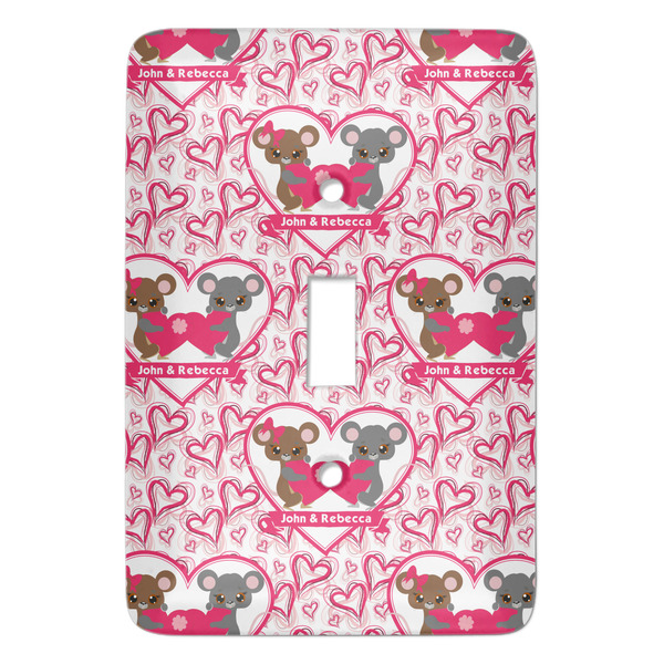 Custom Valentine's Day Light Switch Cover (Single Toggle) (Personalized)