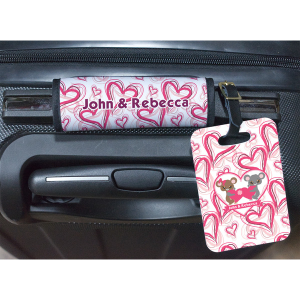 Valentine's Day Luggage Wrap & Tag