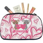 Valentine's Day Makeup / Cosmetic Bag - Medium (Personalized)