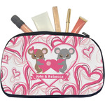 Valentine's Day Makeup / Cosmetic Bag - Medium (Personalized)