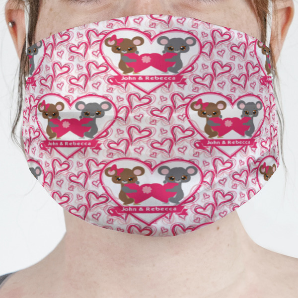 Custom Valentine's Day Face Mask Cover (Personalized)