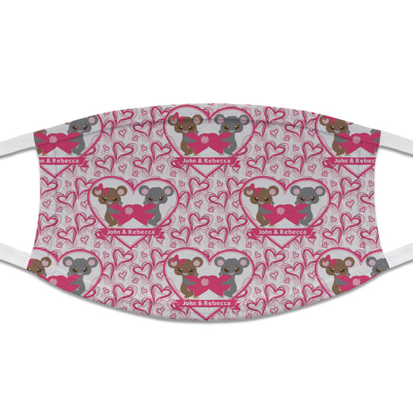 Custom Valentine's Day Cloth Face Mask (T-Shirt Fabric) (Personalized)