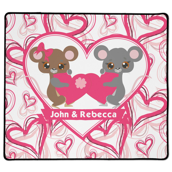 Custom Valentine's Day XL Gaming Mouse Pad - 18" x 16" (Personalized)