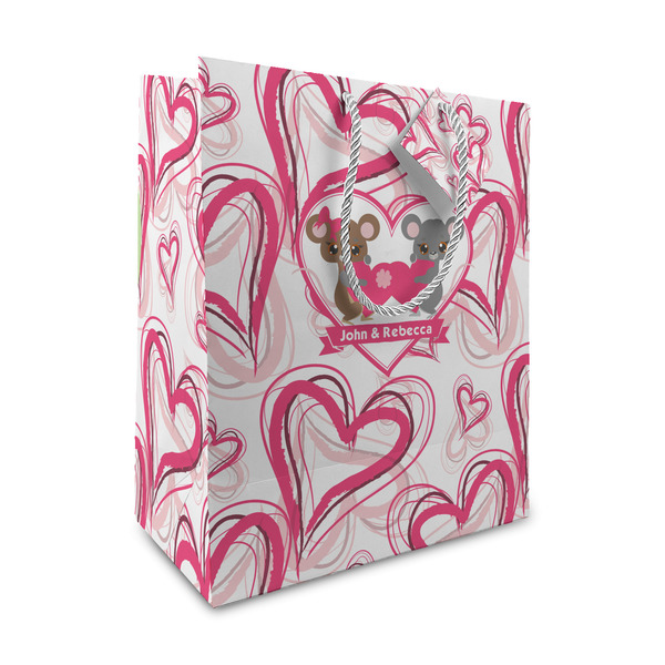 Custom Valentine's Day Medium Gift Bag (Personalized)