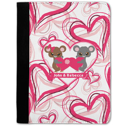 Valentine's Day Notebook Padfolio w/ Couple's Names