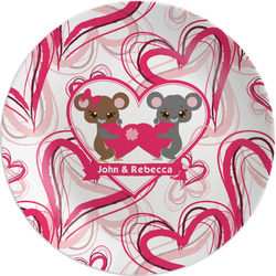 Valentine's Day Melamine Plate (Personalized)
