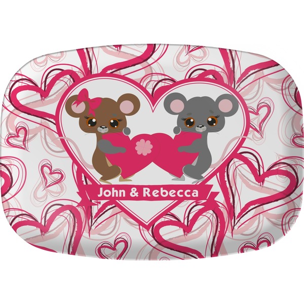 Custom Valentine's Day Melamine Platter (Personalized)