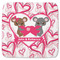 Valentine's Day Memory Foam Bath Mat - 48"x48" (Personalized)