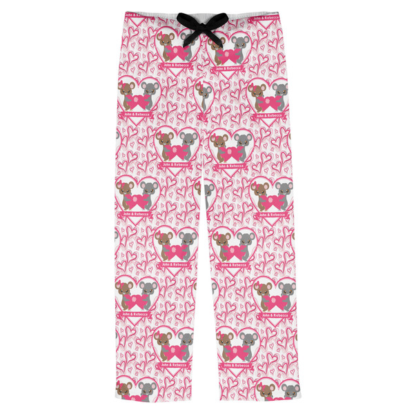 Custom Valentine's Day Mens Pajama Pants - S (Personalized)