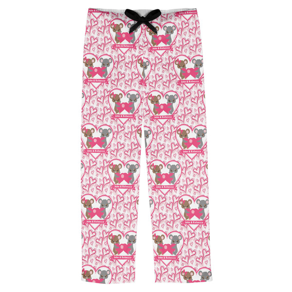Custom Valentine's Day Mens Pajama Pants - XS (Personalized)