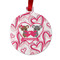 Valentine's Day Metal Ball Ornament - Front