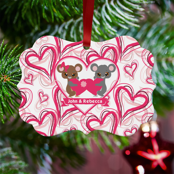 Valentine's Day Metal Benilux Ornament - Lifestyle