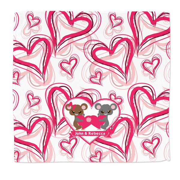 Custom Valentine's Day Microfiber Dish Rag (Personalized)