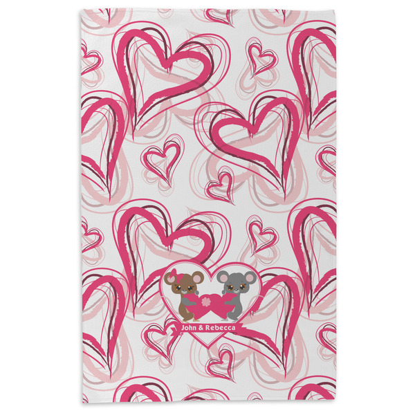 Valentine's Day Microfiber Dish Towel - APPROVAL