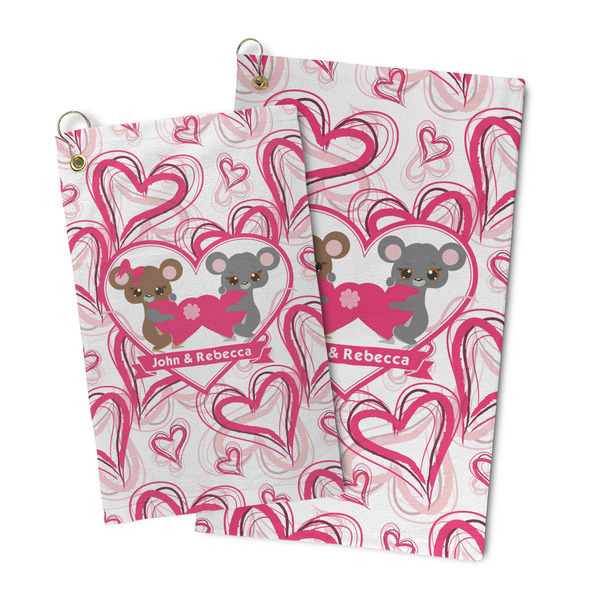 Valentine's Day Microfiber Golf Towel - PARENT/MAIN