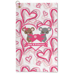 Valentine's Day Microfiber Golf Towel - Large (Personalized)