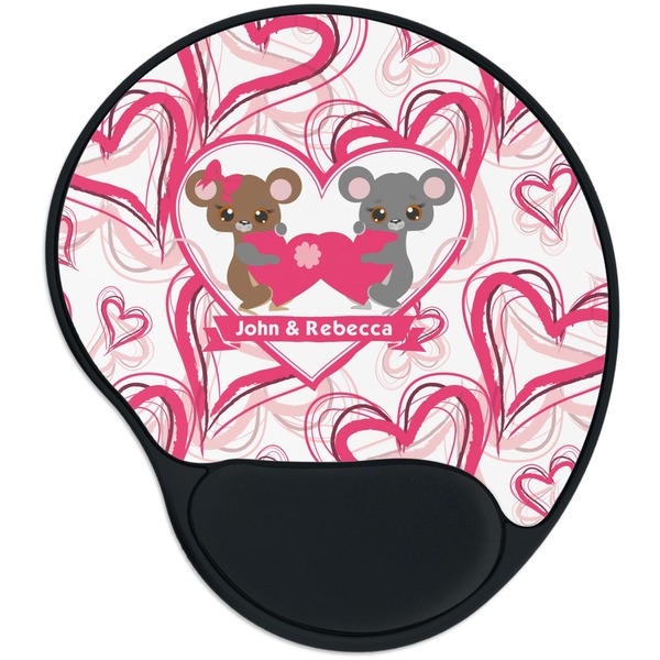 Custom Valentine's Day Mouse Pad with Wrist Support