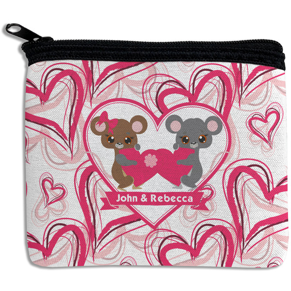 Custom Valentine's Day Rectangular Coin Purse (Personalized)