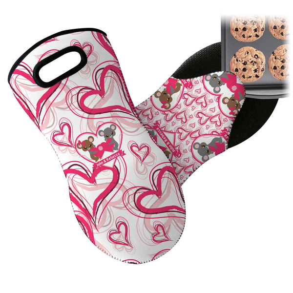 Valentine's Day Neoprene Oven Mitt