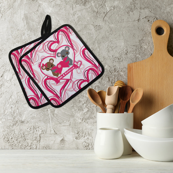 Valentine's Day Neoprene Pot Holder - Set of 2  LIFESTYLE