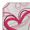 Valentine's Day Octagon Placemat - Single front (DETAIL)