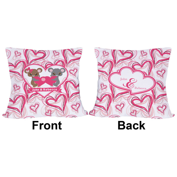 Valentine's Day Outdoor Pillow - 16x16