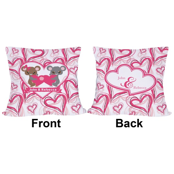 Valentine's Day Outdoor Pillow - 18x18