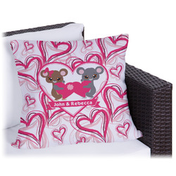 Valentine's Day Outdoor Pillow - 16" (Personalized)