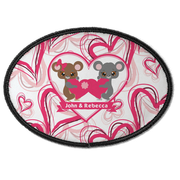 Valentine's Day Oval Patch