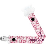 Valentine's Day Pacifier Clip (Personalized)