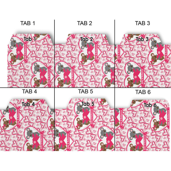 Valentine's Day Page Dividers - Set of 6 - Approval