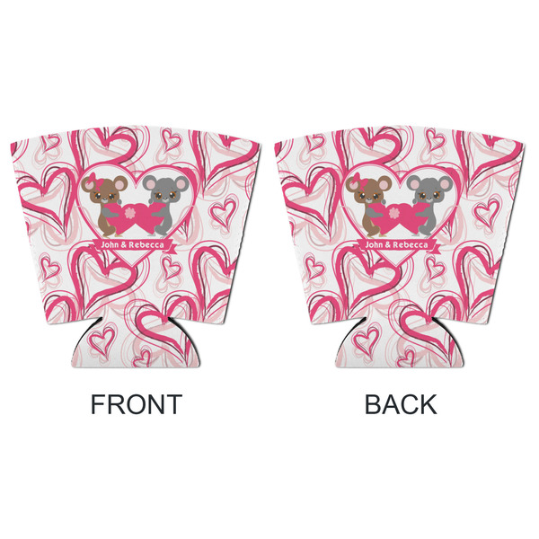 Valentine's Day Party Cup Sleeves - with bottom - APPROVAL