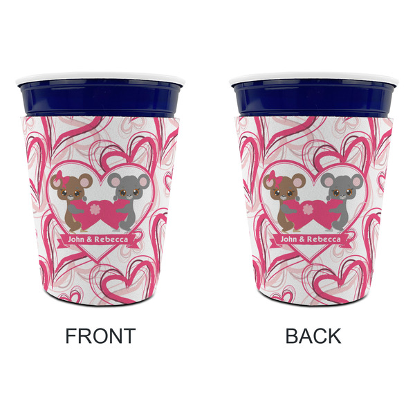 Valentine's Day Party Cup Sleeves - without bottom - Approval