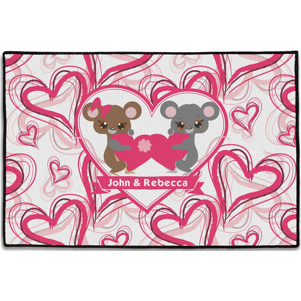 Valentine's Day Personalized Door Mat - 36x24 (APPROVAL)
