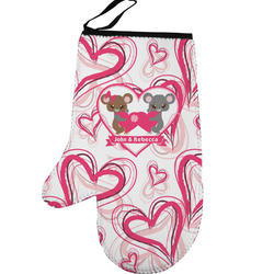 Valentine's Day Left Oven Mitt (Personalized)